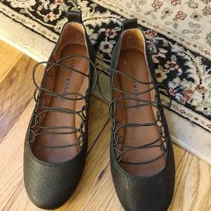 Lucky Brand Ballet Flats 6.5 black Unworn